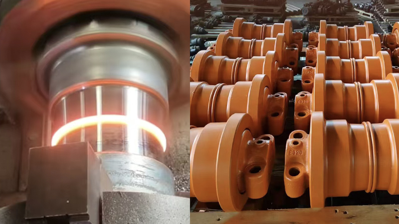 Track Roller Friction Welding Process Introduction