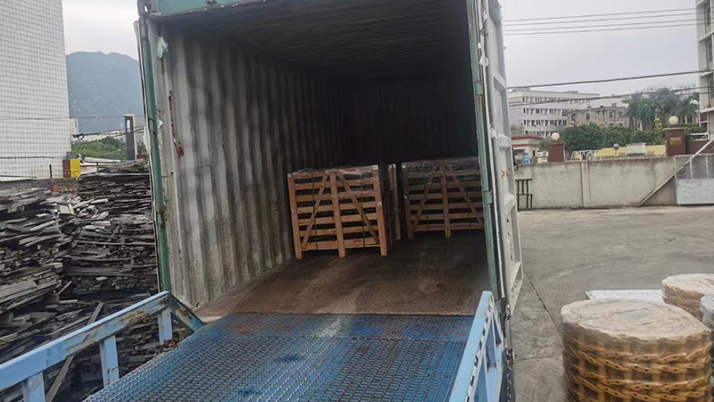loading container for Bulldozer Track Chain and other parts